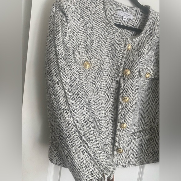 Derek Lam Tweed Convertible Blazer | Cape - Picture 4 of 6